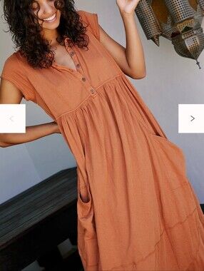 Free People All My Beaches Dress